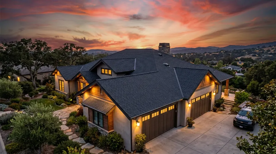 Storm roof repair across California